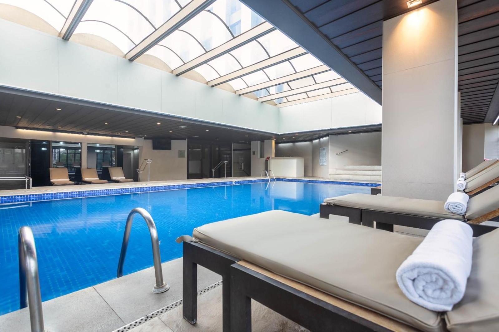 Ouro Minas Hotel Belo Horizonte, Dolce By Wyndham Buitenkant foto The pool at the hotel